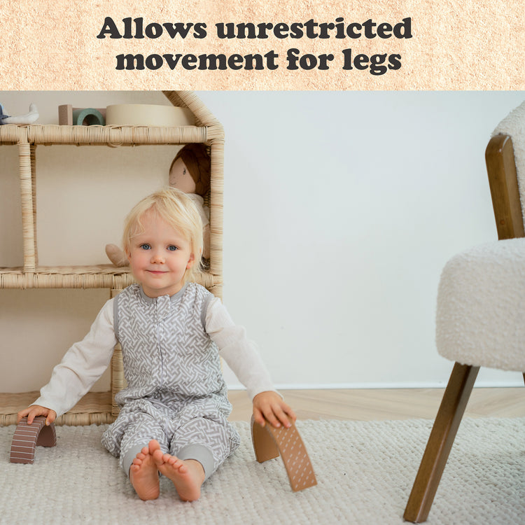 Toddler Sleep Sack for 2t-3t, Baby Wearable Blanket, Toddler Baby Sleep Sack with Feet, Sleeveless Breathable Sleep Sacks for Baby Girls