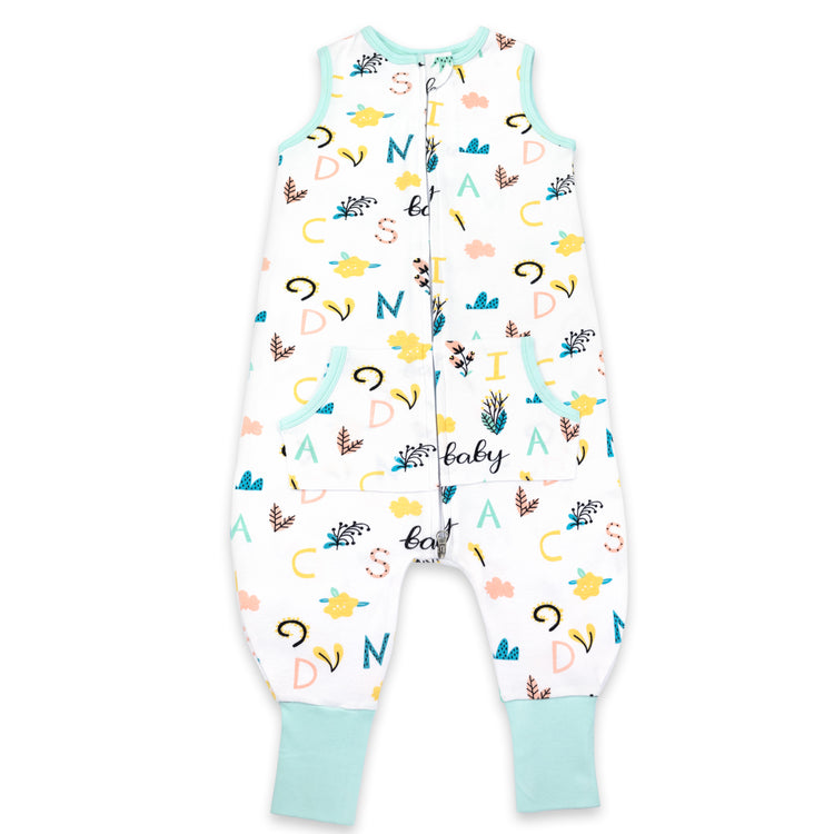 Toddler Sleep Sack for 3T-4T, Baby Wearable Blanket, Toddler Baby Sleep Sack with Feet, Sleeveless Breathable Sleep Sacks for Baby Girls