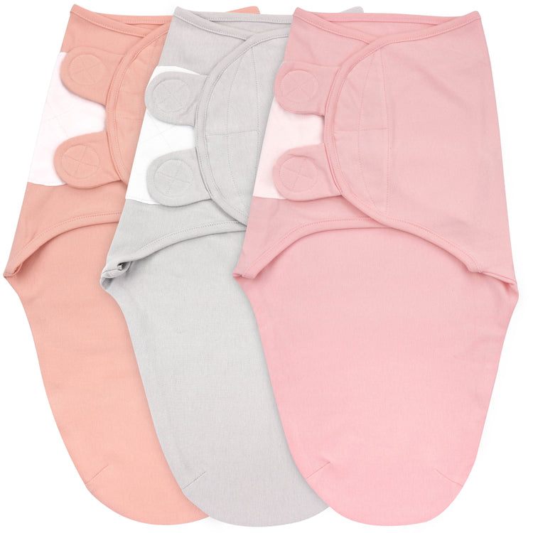 Baby Swaddle,3-Pack Newborn Babies Swaddle Sleep Sack, Infant Sleeping Sack, Easy Adjustable Baby Swaddle Blanket Wrap for Boy Girl