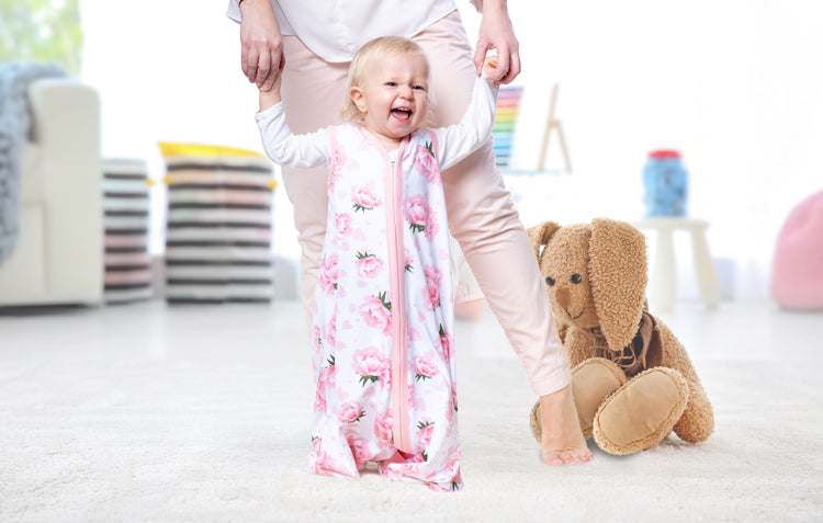 Baby Wearable Blanket, Cotton Sleep Sacks for 3-6 Months, One Pack Unisex Sleeping Bag Sack, Small Size, 2-Way Zipper, 0.5 Tog Breathable Cotton