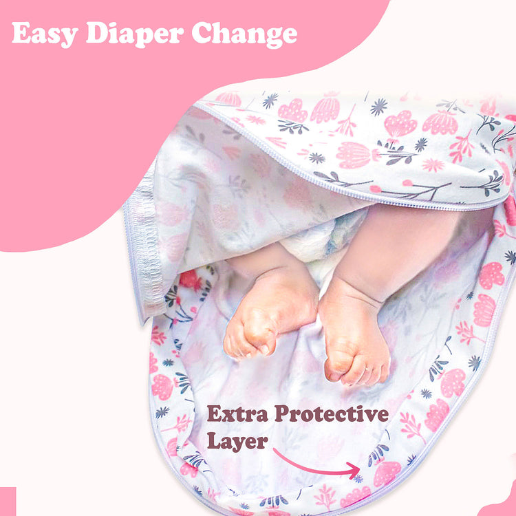 Bublo Baby Swaddle Blanket Boy Girl, 3 Pack Large Size Newborn Swaddles 0-3 Month, Infant Zipper Swaddling Sleep Sack