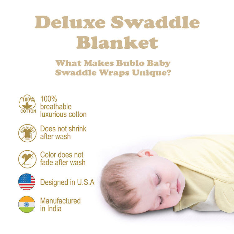 Baby Swaddle Blanket Wrap, 3-Pack Organic Newborn Swaddle Sack, Baby Swaddles 3-6 Months, Swaddles for Newborns, Baby Sleep Sack, Baby Swaddle Blanket Wrap