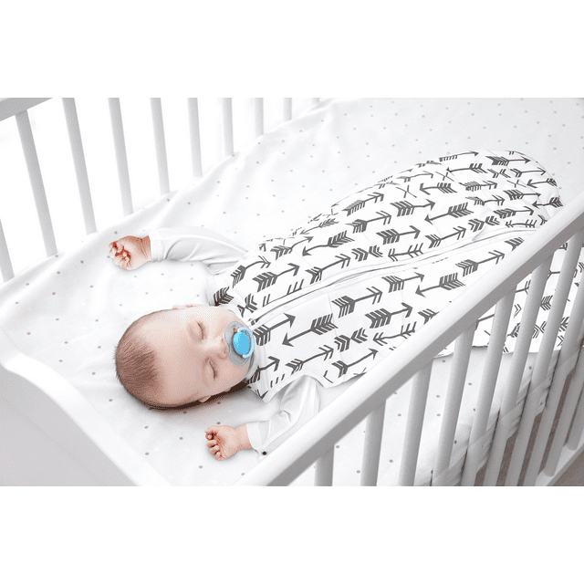 Baby Wearable Blanket 2.5 TOG, Cotton Sleep Sacks for 12-18 Months, 1 Pack Unisex Sleeping Bag Sack, Small Size, 2-Way Zipper Swaddle Transition Sleep Sack